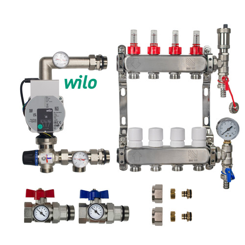 Underfloor heating manifold - heating,