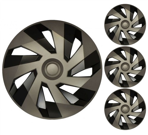Graphite grey wheel trims - grey,