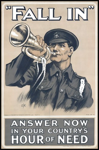 Fall british army - fall, 1914
