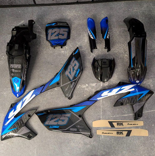 Plastics graphics yamaha - graphics,