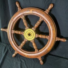 antique nautical seas brass
