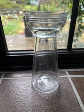 Vintage Clear Glass Hyacinth