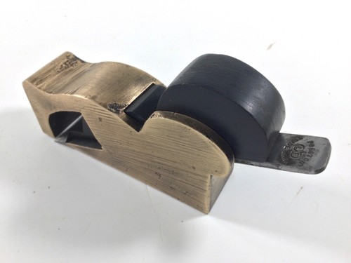 Vintage brass bullnose plane - brass,