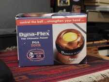 PGA Original Dyna-Flex Lighted Gyro Power Ball Exerciser by Dynaflex - Unused