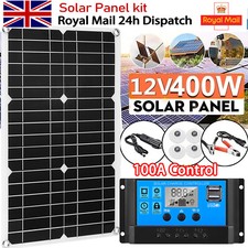 400W Watt  Solar Panel Kit 12V