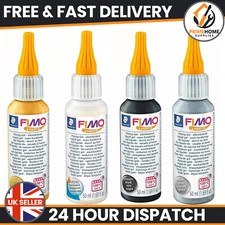 FIMO LIQUID DECO GEL 50ML 200ML OVEN HARDENING FOR POLYMER CLAY OR SCULPEY