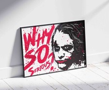 BATMAN JOKER POSTER PRINT