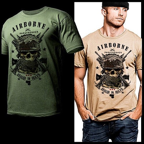 Airborne shirt military - t-shirt,