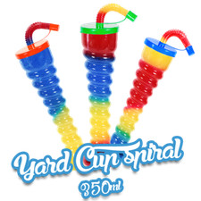 Yard Cups, Slush Cup 350ml 11.8oz – Box 190 / 0.75€ pcs – MIX Colours