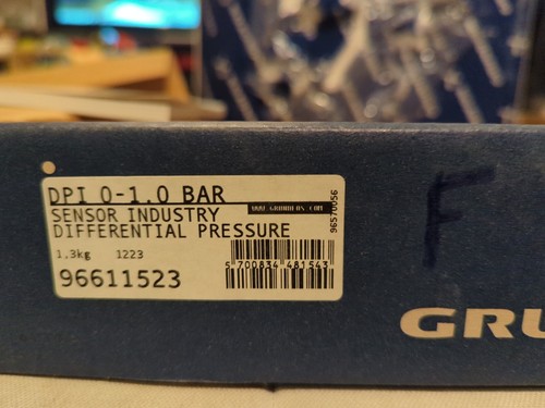 Grundfos pressure sensor - grundfos,