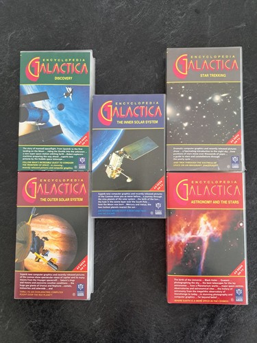 Encyclopedia galactica vhs - galactica,