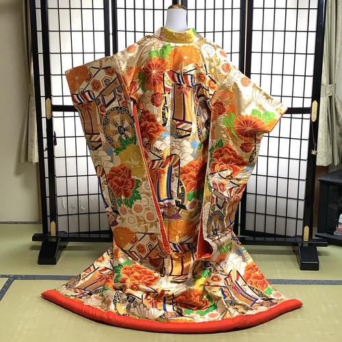 Vintage japanese uchikake - japanese,