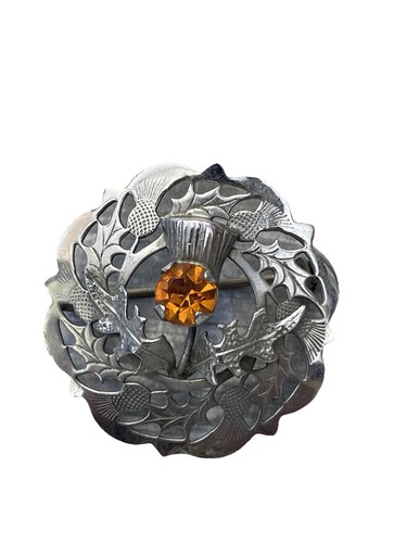 Vintage mizpah brooch - brooch, –