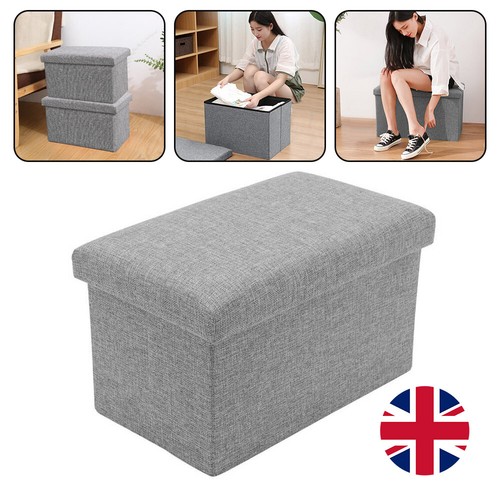 40cm folding ottoman storage - ottoman,