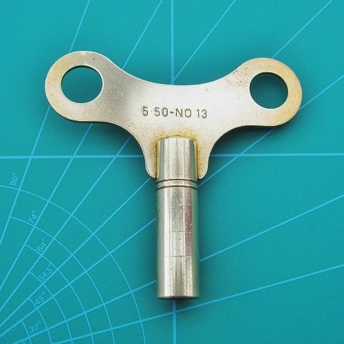 Clock winding keys brass - clock, wall