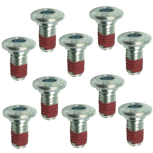 10pc rotor bolts kdx klx250 - bolts,