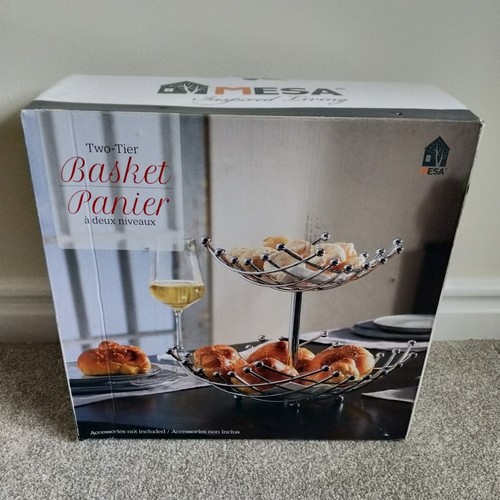 Mesa two tier - two, basket
