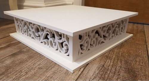 Patterned cake stand - patterned,