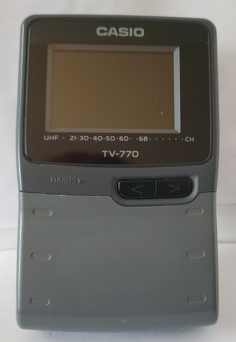 Retro casio 770 - tv-770, handheld