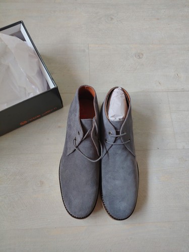 Frank wright men grey - frank, suede