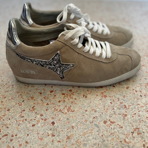 Ash guepard low - top, wedge
