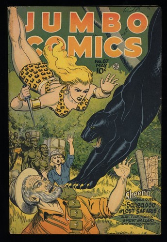 Jumbo comics 6 5 - #87, fn+