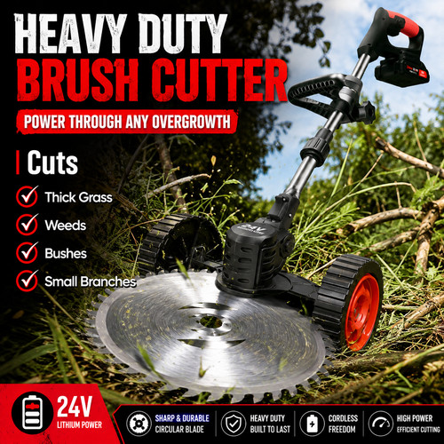 Brush cutter cordless grass - brush,
