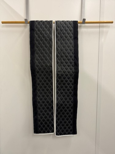 Horse cart shaft covers - shaft, black