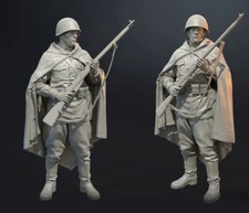 1/16 Scale WwII Russian Sharpshooter Figure Model Resin Printed