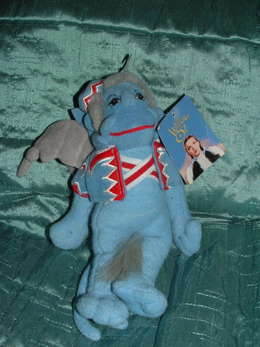 The wizard blue - blue, flying