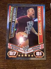 Topps Slam Attax Rebellion WWE Daniel Bryan Technician Limited Edition Card Rare