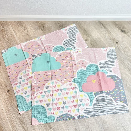 Whimsical cloud cotton pillow - cloud,