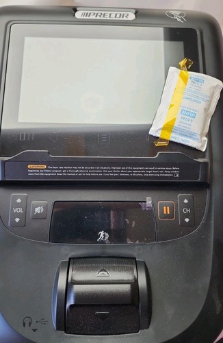 Precor p62 console lit - ​precor,