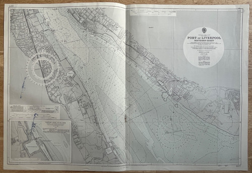 1958 vintage map - (1960),