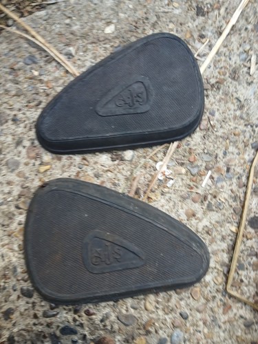 Ajs motorcycle tank - rubbers,