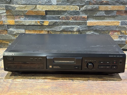 Sony mds je330 minidisc - sony, deck