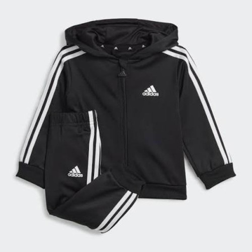 Adidas shiny hooded tracksuit - adidas,