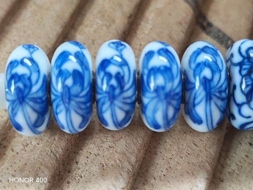 Trollbeads brush blue - trollbeads,