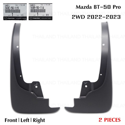 Pair front mud - flaps, splash