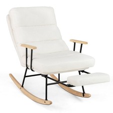 Upholstered Rocking Chair with