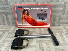 Spring Rowing Exerciser - Tummy Trimmer- YORK - Vintage - Home Gym - Boxed