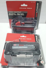 2x 8.0AH Battery For Milwaukee