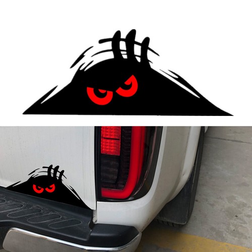 Sticker peeking red - 1, x
