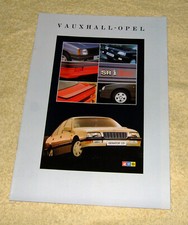 Vauxhall Opel car range 1987, Nova, Astra, Cavalier, Manta, Carlton, Senator