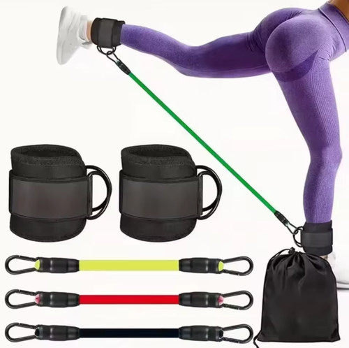 Ankle resistance bands - ankle, set