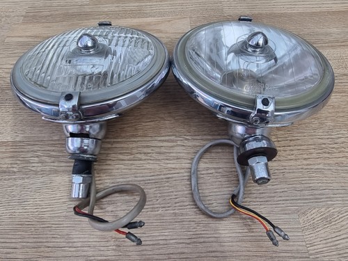 Pair lucas lr10 lamps - of,