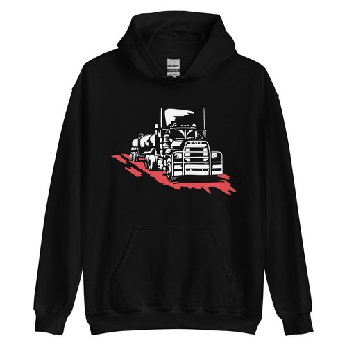 Black kangaroo hoodie film - black,