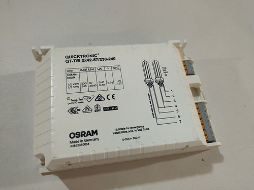 Osram quicktronic 2 - qt-t/e,