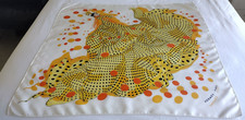 HERMÈS Silk Scarf - ¡Hola Flamenca! - White/Yellow/Orange - 90 x 90 cm - w Box