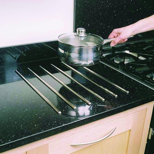 Stainless steel worktop - steel,